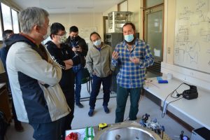 Chinese Academy of Sciences strengthens its relationship with UdeC by visiting the Department of Astronomy