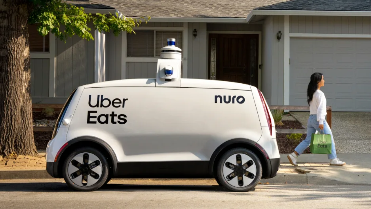 Driverless food delivery: Nuro partners with Uber Eats