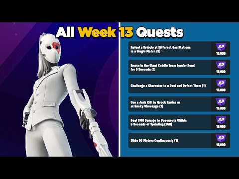 Fortnite Chapter 3: how to solve the challenges of Week 13 of Season 3