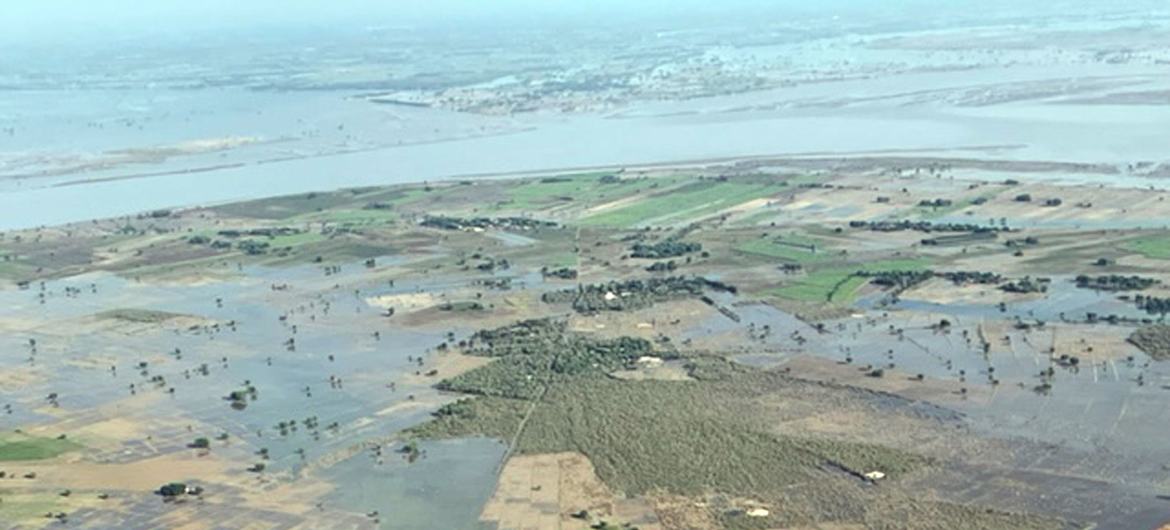 Floods in Baluchistan province, Pakistan.