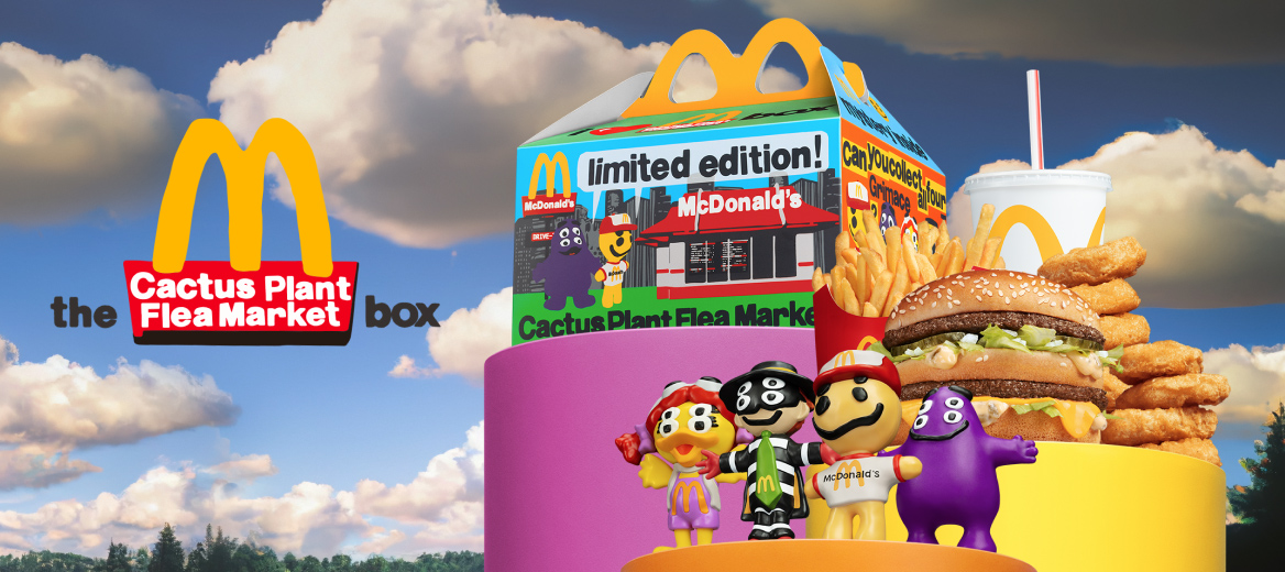 The figures of the new Happy Meal