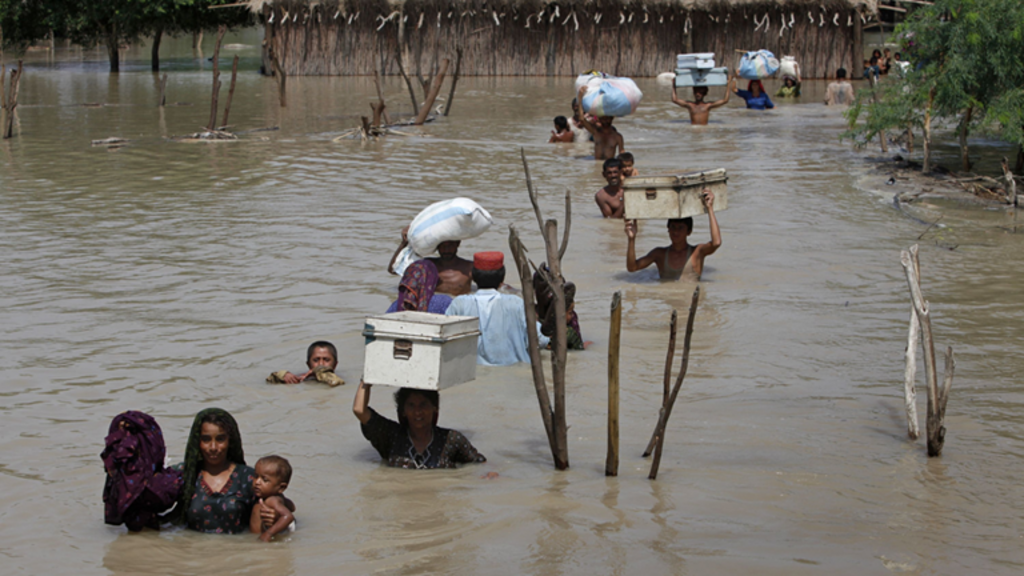 Pakistan floods constitute 'climate massacre', says UN