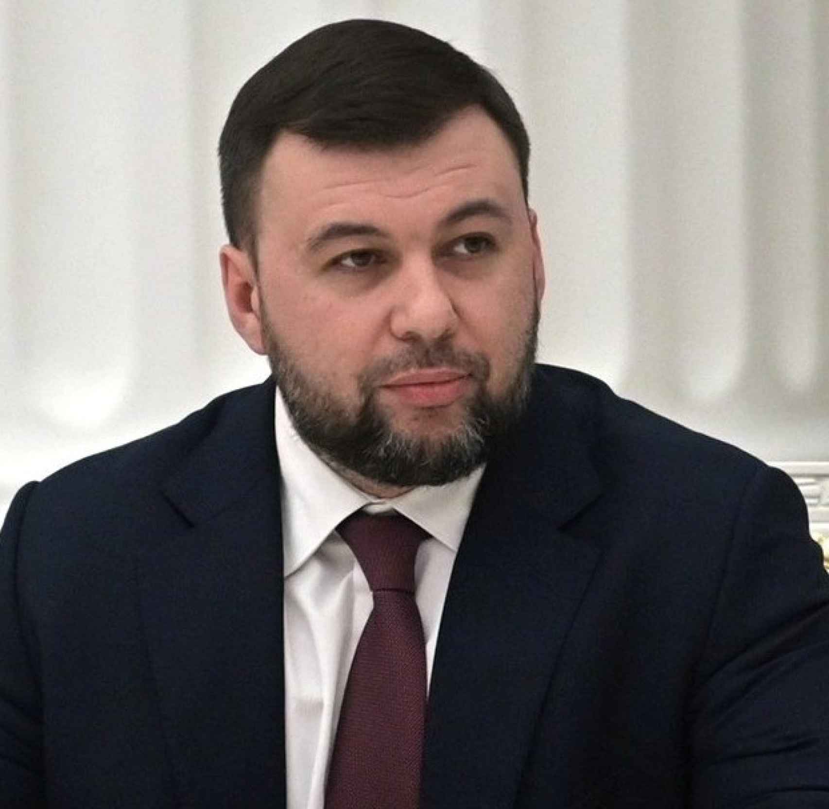 Denis Pushilin, leader of Donetsk.