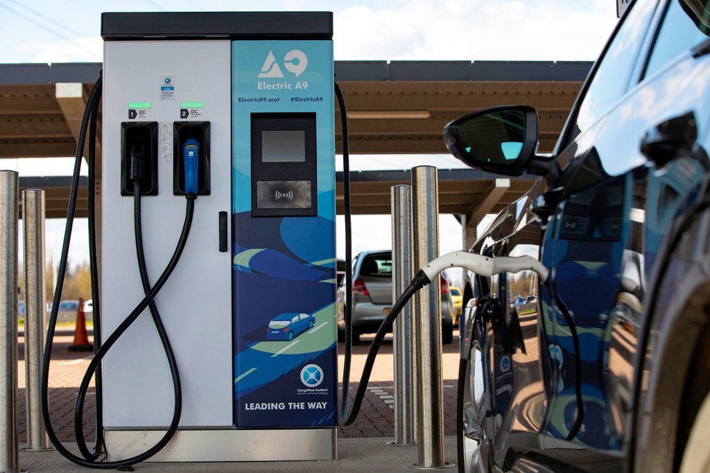 More electric vehicles on the road will mean less pollution and greenhouse gas emissions.