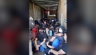 They rescue 110 migrants crammed into a truck