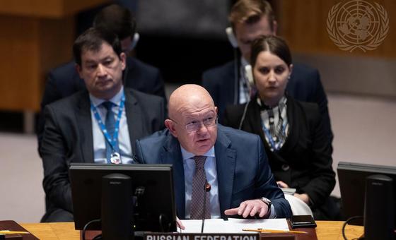 Russia vetoes the resolution that would have condemned the annexation of Ukrainian territories