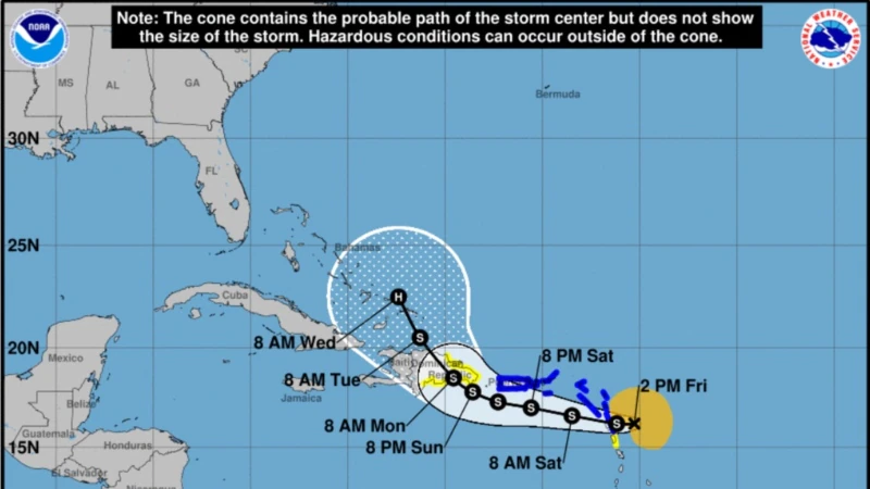 Storm Fiona threatens Puerto Rico with torrential rains