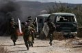 The Israeli Army opens fire on a group of Palestinians and kills at least one of them