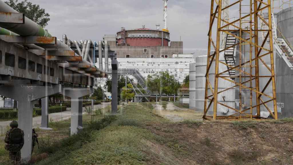 Images of the Zaporizhia NPP taken during the IAEA visit.