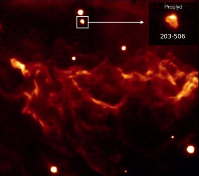 Astronomers capture the most detailed images yet of the radiation region in Orion's 'sword'