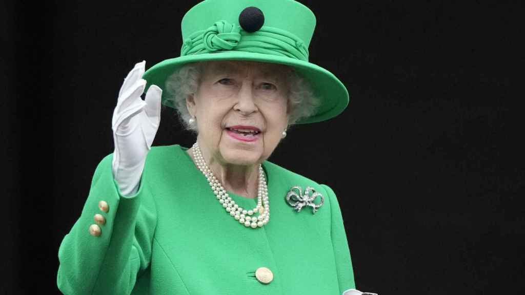 Queen Elizabeth II at her Platinum Jubilee.