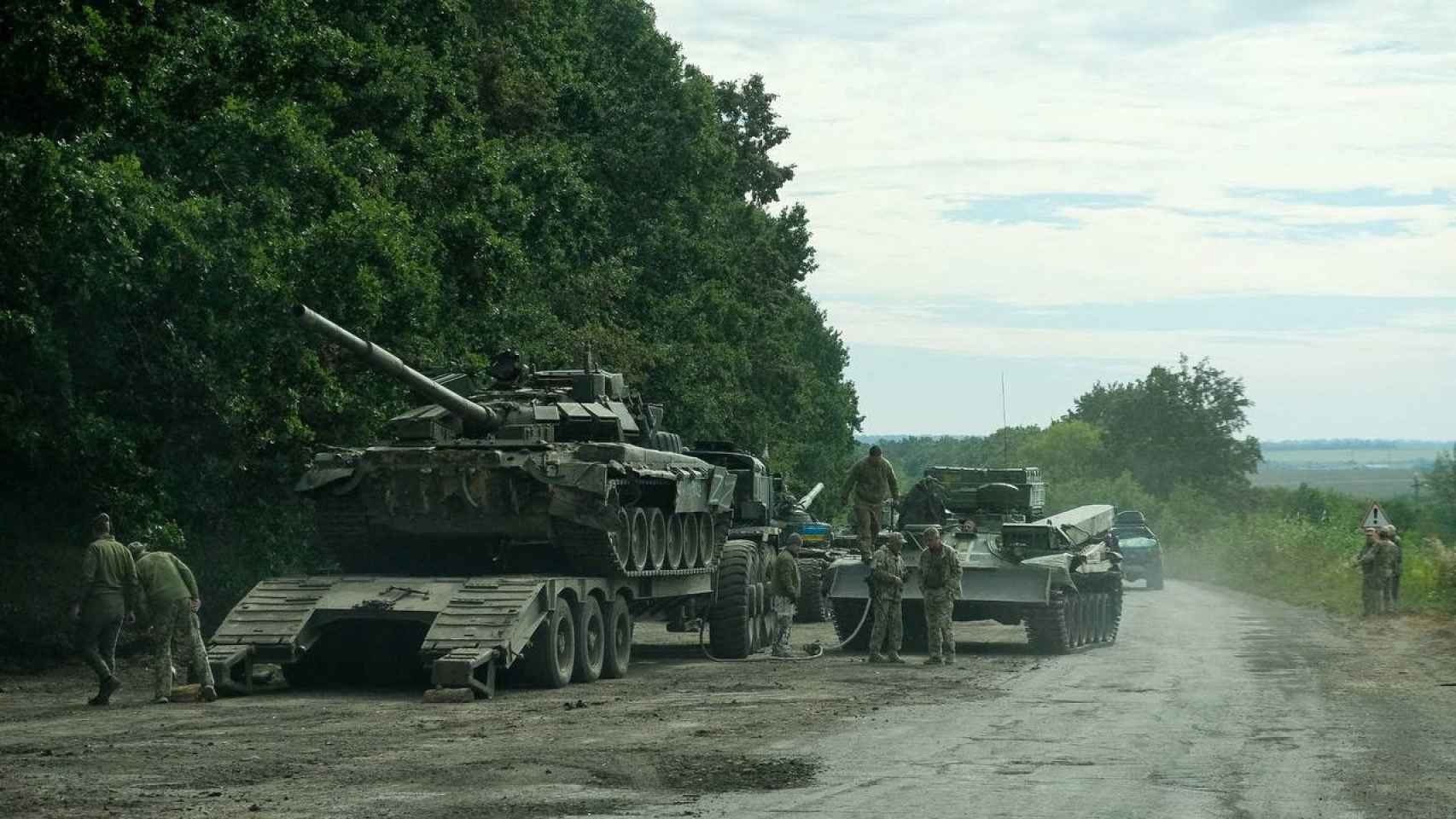 Ukrainian troops, less than 50 kilometers from the border with Russia: "The occupiers flee"