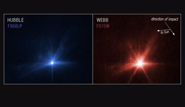 Webb and Hubble Capture Detailed Views of DART's Impact