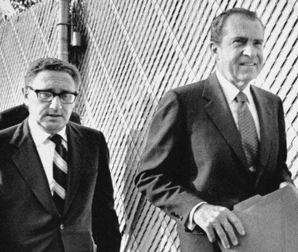 What was the 'Nixon shock', the failed attempt to curb inflation