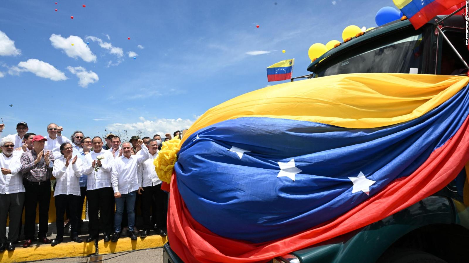 This was the reopening of borders between Colombia and Venezuela