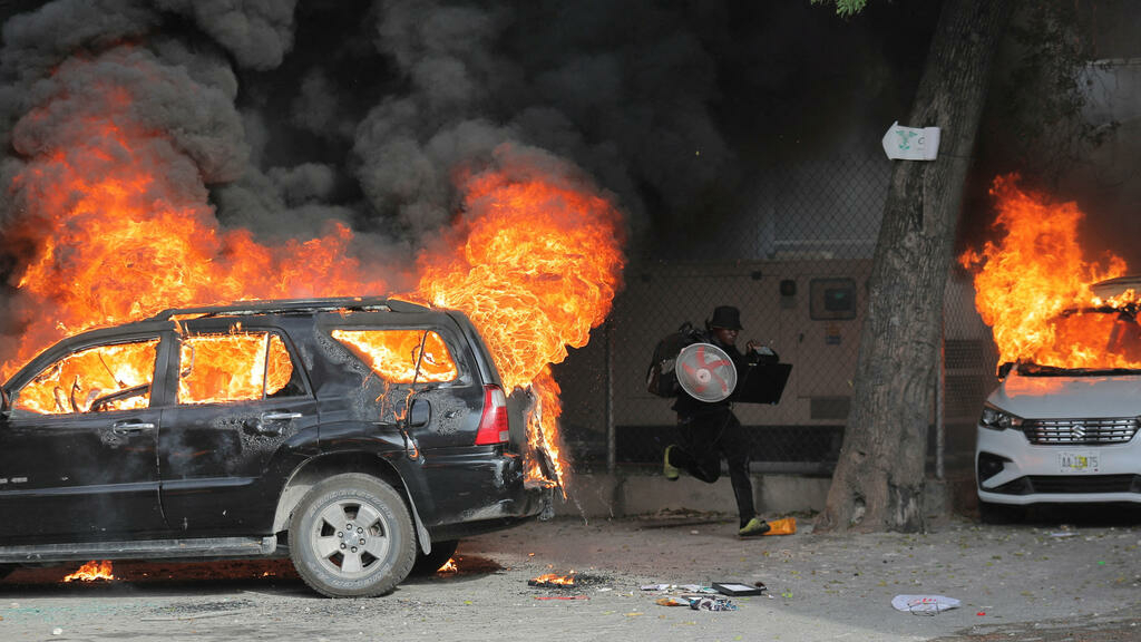 demonstrations, looting and blocked roads