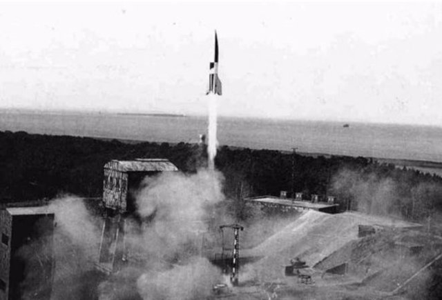 V2 rocket launch