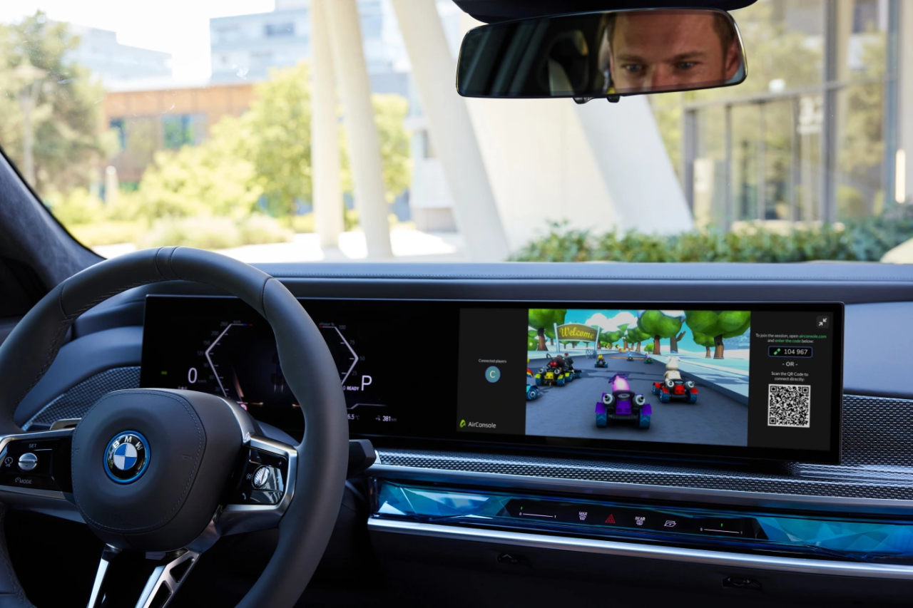 BMW partners with AirConsole to bring in-car gaming in 2023