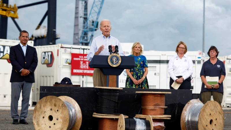 Biden announces $60 million in aid to Puerto Rico