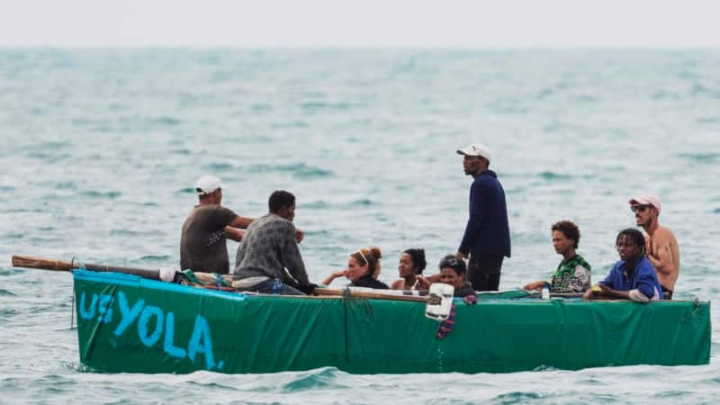 Boat from the US collides with the Cuban coast guard