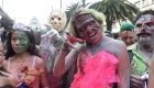 march of "zombies" in CDMX seeks to inject a positive virus