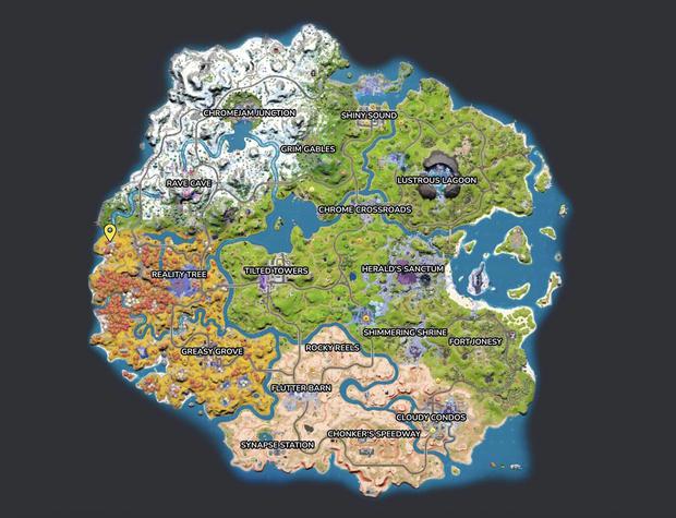 Willow's location in Fortnite