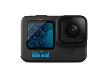 GoPro HERO11 Black - Cámara de acción a Prueba de Agua con Video Ultra HD 5.3K60, Fotos de 27MP, Sensor de Imagen de 1/1.9", transmisión en Vivo, cámara Web, estabilización