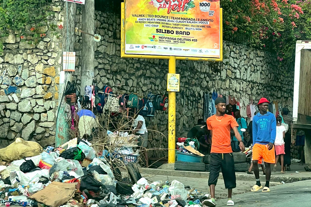 Scene in Port au Prince, Haiti