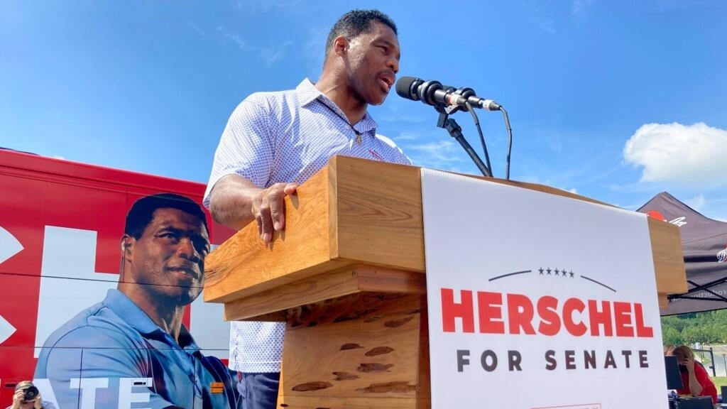 Herschel Walker, the anti-abortion Republican candidate who is accused of paying for one