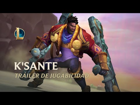 League of Legends shares the first gameplay of K'Sante, the new champion