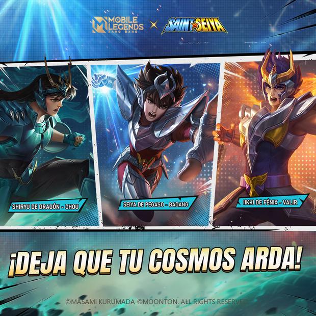 Mobile Legends: Bang Bang launches collaboration with the Knights of the Zodiac