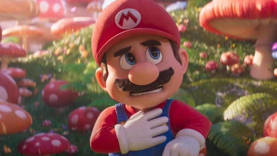 One of the scenes from the trailer for the movie 'The Super Mario Bros. Movie'