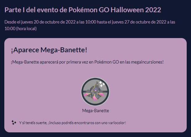 Pokémon GO prepares something big for Halloween with mega-evolved creatures