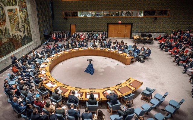 A session of the UN Security Council