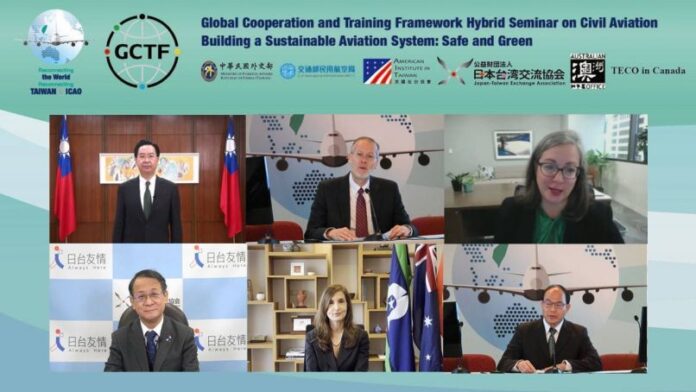 Taiwan, United States, Japan and Australia hold seminar on sustainable aviation