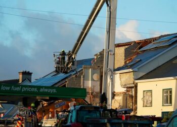 Ten dead in an explosion at a gas station in Ireland