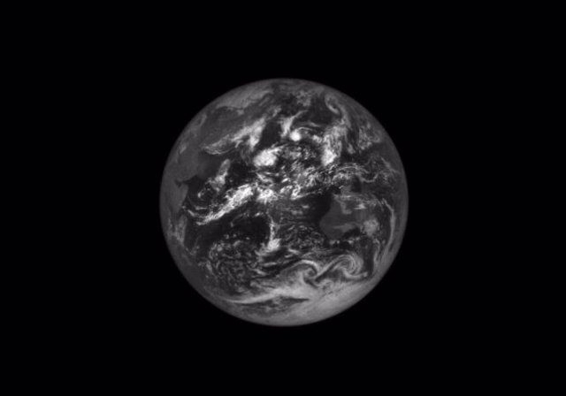 Earth from 620,000 kilometers