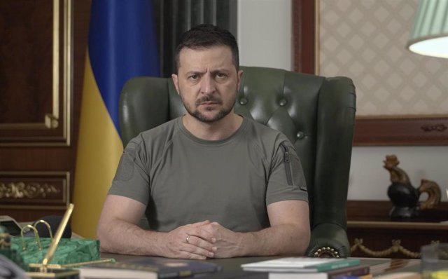 President of Ukraine Volodymyr Zelensky