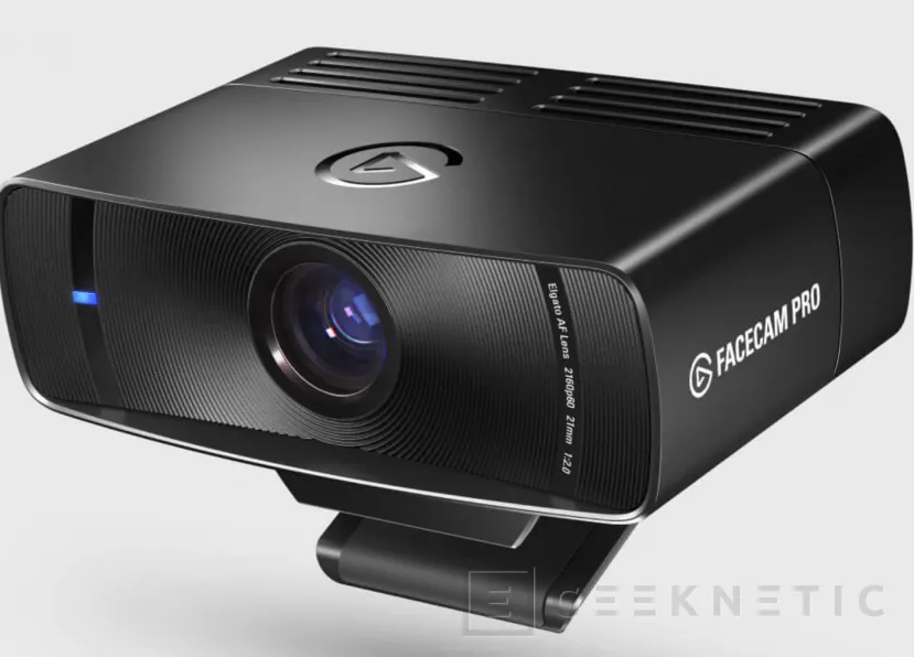 Geeknetic 4K Resolution and 60 FPS go hand in hand for the first time in the new Elgato 1 FaceCam Pro Webcam