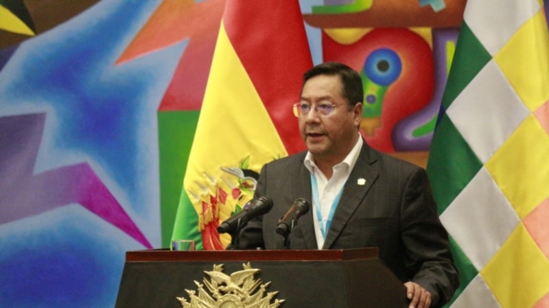 Arce celebrates two years as president in a country in crisis