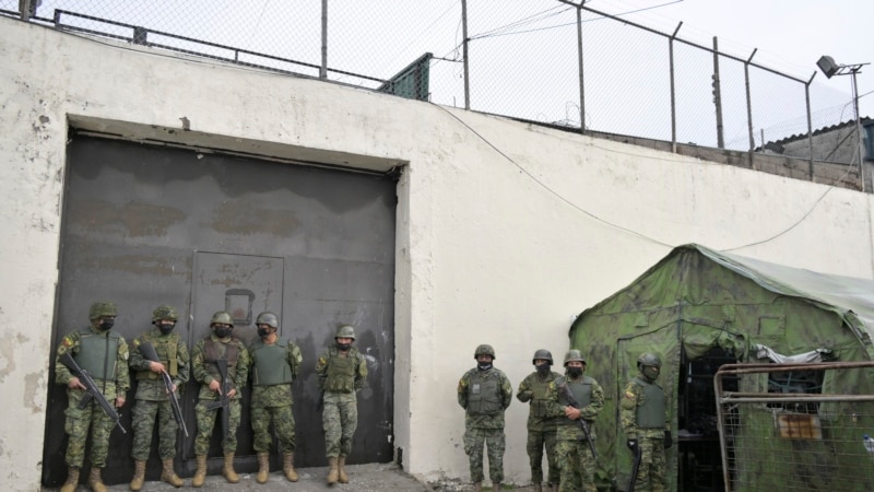 At least nine dead in clashes in Ecuador prison