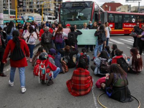 Marches in Bogota