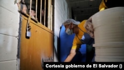 Food was rationed to two a day in Salvadoran prisons