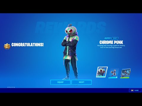 Fortnite Chapter 3: how to get the Chrome Punk skin for free in record time