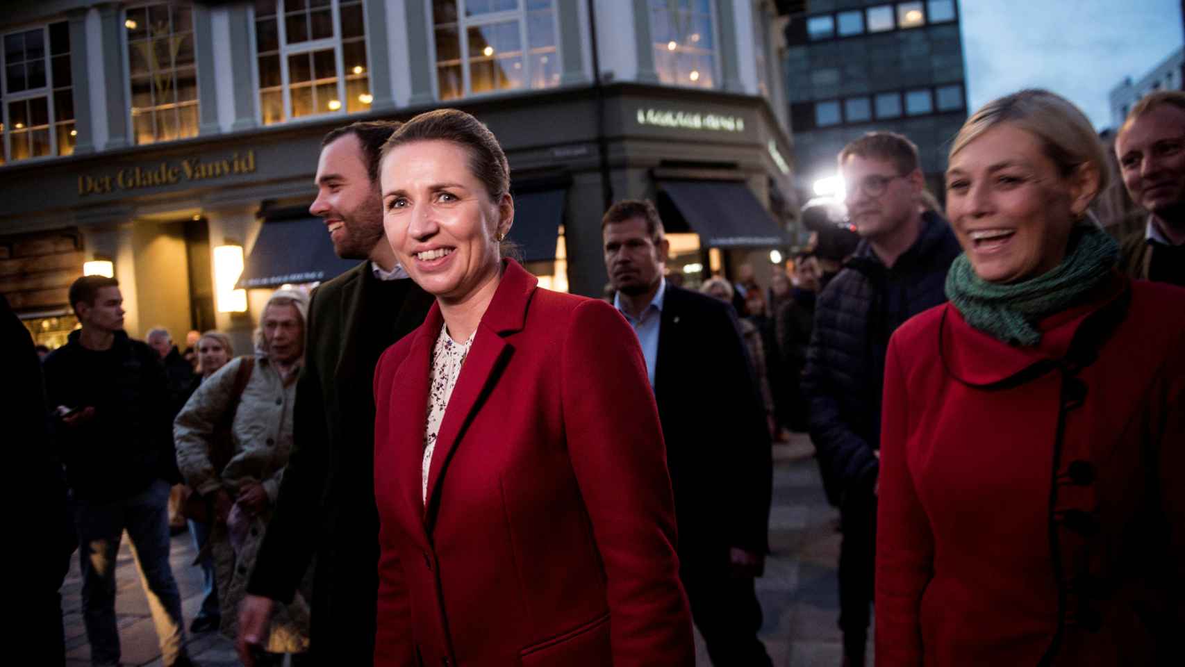 Frederiksen's Social Democrats would win the elections in Denmark according to the polls