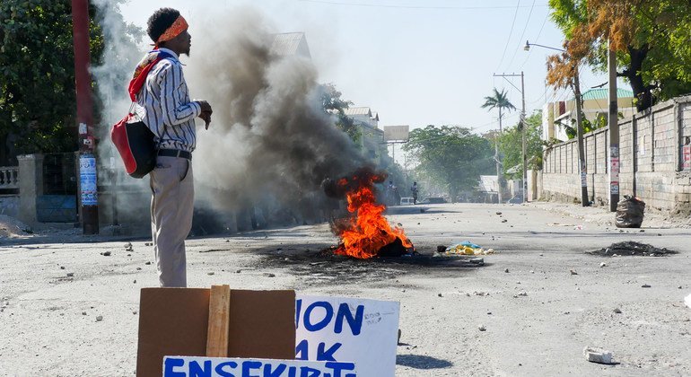 Insecurity has worsened in Port-au-Prince since the assassination of President Jovenel Moïse in July 2021.