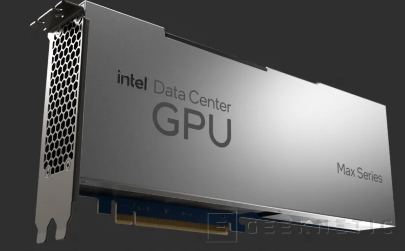 Geeknetic Intel announces its Data Center MAX (Ponte Vecchio) server GPUs with up to 128 GB of HBM2e 1