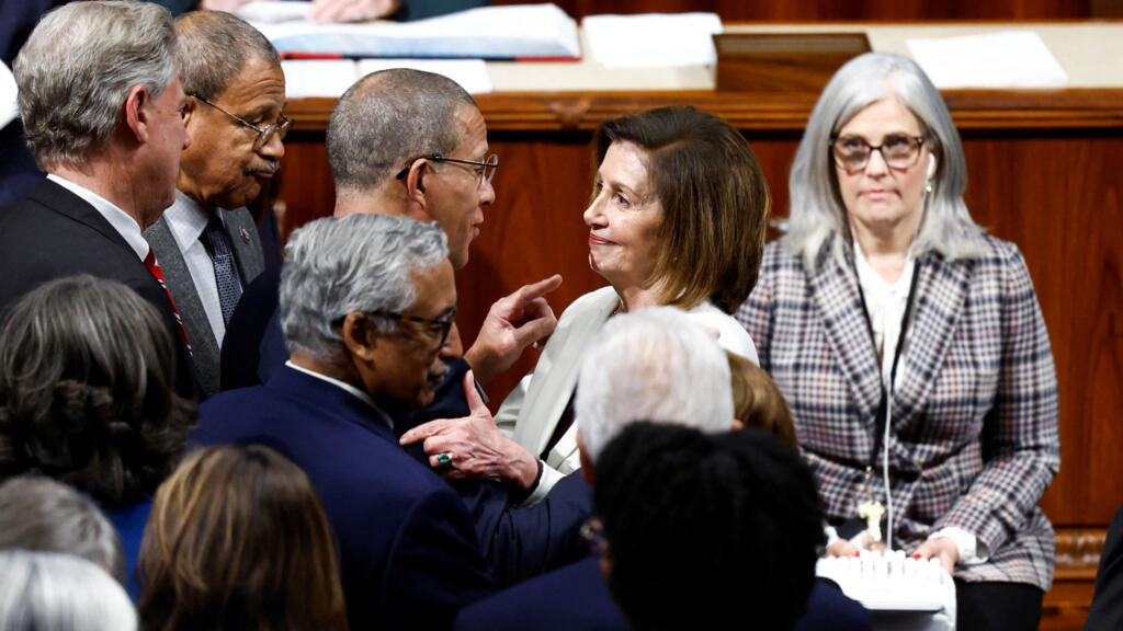 Nancy Pelosi, the staunch opponent of Donald Trump, resigns from the Democratic leadership in Congress