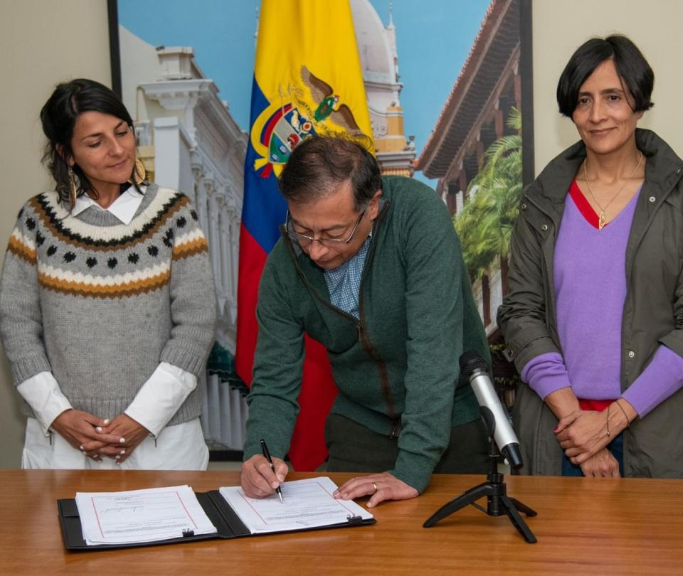 President Petro sanctioned the Escazú Agreement law