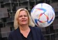 The German Minister of the Interior confirms that she will attend the World Cup in Qatar after receiving guarantees on human rights